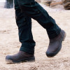 Apache Wabana Brown Water Resistant Dealer Boot with Insock Comfort Size 9