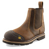 Buckler B1990 Buckbootz hard as Nails Dark Brown Goodyear Welted Safety Dealer Boot