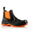 Buckler Buckbootz Buckzviz BVIZ3 Safety Dealer Boots Black / Orange Size 7