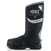 BuckBootz BBZ9000 Neoprene Hi Vis Safety Wellington Boots Black Size 7