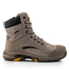 Buckler Buckbootz Blastz Tradez High Leg Side Zip Waterproof Safety Boots Stone Size 6