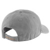 Carhartt 100289 Canvas Cap Hat - One Size - Asphalt