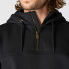 Carhartt 100617 Paxton 1/4 Zip Hoodie Sweatshirt Black Large