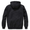 Carhartt 101759 Wind Fighter Relaxed Fit Full Zip Hoodie Black Large