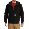 Carhartt 101759 Wind Fighter Relaxed Fit Full Zip Hoodie Black Large