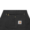 Carhartt 102776 Iconic R01 Duck Fabric Bib Dungarees Overalls Black 34w 32L