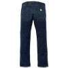 Carhartt 102807 Slim Fit Tapered Jeans, Rugged Flex Tapered Work Trousers Superior Blue 30w L32