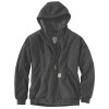 Carhartt 103308 Rain Defender Sherpa Lined Full Zip Hoodie Carbon Heather Large