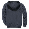 Carhartt 103308 Rain Defender Sherpa Lined Full Zip Hoodie Carbon Heather Large