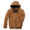 Carhartt 104050 3M Insulated Jacket Heavyweight Cotton Duck Coat in Brown Size Medium