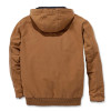 Carhartt 104050 3M Insulated Jacket Heavyweight Cotton Duck Coat in Brown Size Medium