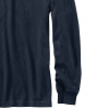 Carhartt 104107 Dearborn Relaxed Long Sleeve Logo T-Shirt Navy/Dark Blue Small