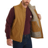 Carhartt 104277 Loose Fit Mock Neck Sherpa Lined Vest Gilet Carhartt Brown Large
