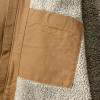 Carhartt 104392 Coat Relaxed Fit Duck Sherpa Lined Hooded Jacket Brown Size Small