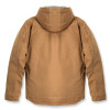 Carhartt 104392 Coat Relaxed Fit Duck Sherpa Lined Hooded Jacket Brown Size Small