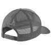Carhartt 105216 Mesh Back Cap with Patch Logo - Asphalt - One Size