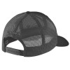Carhartt 105216 Mesh Back Cap with Patch Logo - Black - One Size