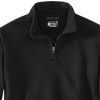 Carhartt 105294 Loose Fit Quarter Zip Sweatshirt with Kangaroo Pockets Black 2XL