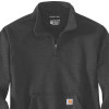 Carhartt 105294 Loose Fit Quarter Zip Sweatshirt with Kangaroo Pockets Carbon Heather Large