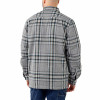 Carhartt 105430 Heavyweight Sherpa Lined Flannel Shirt Jacket Asphalt Grey Small