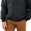 Carhartt 106543 Lightweight Rain Defender Insulated Hooded Jacket Black Large