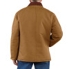 Carhartt 106674 Loose Fit Insulated Firm Duck Traditional Coat Brown Size Large
