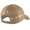 Carhartt 106687 Canvas Mesh Back Truckers Cap Dark Khaki One Size