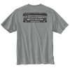 Carhartt 106772 Midweight Relaxed Fit Graphic T-Shirt - Weathered Ash Heather Size Small