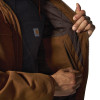 Carhartt 106980 Loose Fit Washed Duck Insulated Active Jacket Red Duck Size Large