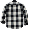 Carhartt 107013 Loose Fit Heavyweight Flannel Long Sleeve Plaid Shirt Oat Milk Small