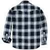 Carhartt 107016 Montana Lightweight Long Sleeve Plaid Shirt Black Size Small