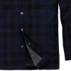 Carhartt 107017 Relaxed Fit Flannel Sharpa Lined Shirt Jacket Navy Large