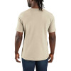 Carhartt 107046 Relaxed Fit Irvine Graphic Logo T-Shirt Oat Milk Medium