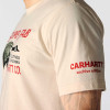 Carhartt 107050 Relaxed Fit Fab Graphic T-Shirt Oat Milk Medium