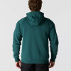 Carhartt 107064 Force Sweatshirt Hoodie with Carhartt Logo Teal Heather Large
