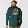 Carhartt 107260 Long Sleeve T-shirt with Mountain Graphic Print Large