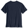 Carhartt 107318 Irvine Relaxed Fit Layered Logo T-Shirt Navy XL