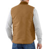 Carhartt 106676 V01 Duck Vest Insulated Gilet Bodywarmer Brown Size Small