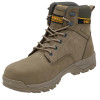 Dewalt Alpine Lightweight Leather Safety Work Boots Stone Size UK 6