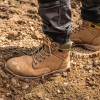 Dewalt Alpine Lightweight Leather Safety Work Boots Stone Size UK 6