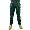 Dewalt Bridgeport Slim Fit Stretch Trouser - Black / Grey - 34w Reg