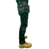 Dewalt Bridgeport Slim Fit Stretch Trouser - Black / Grey - 34w Reg