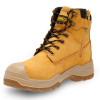 Dewalt Jamestown Safety Boots - Side Zip and Lace Open - Tan - Size 9