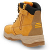 Dewalt Jamestown Safety Boots - Side Zip and Lace Open - Tan - Size 9