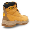 Dewalt Jamestown Safety Boots - Side Zip and Lace Open - Tan - Size 9