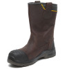 Dewalt Millington Pro Lightweight, Waterproof Safety Rigger Boots Brown Size 9