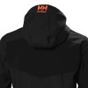 Helly Hansen 74140 Chelsea Evolution Hooded Softshell Jacket Black Large