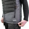 JCB Padded Black / Grey Gilet - Bodywarmer