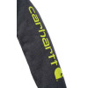 Carhartt K288 Hoodie with Logo Print on Sleeve Midweight Sweatshirt in Carbon Heather XS