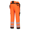 Portwest DX442 DX4 Hi-Vis Detachable Holster Pocket Trousers Orange 32w